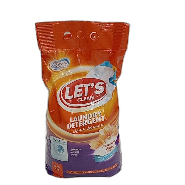 LETS WASHING POWDER FLOWERS 4KG