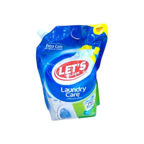 LETS LIQUID DETERGENT PURE NATURE 2L