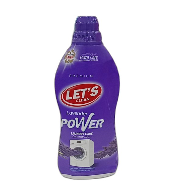LETS LIQUID DETERGENT 1L LAVEND