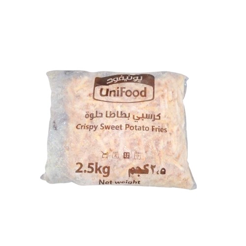 UNI FOODS CRISPY SWEET POTATO 2.5KG