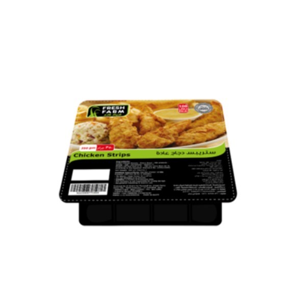 FRESH FARM CHICKEN STRIPS 350G