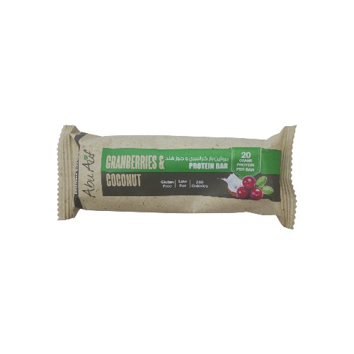 ABU AUF CRANBERRY COCONUT PROTEIN BAR 70G