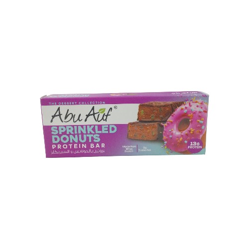 ABU AUF SPRINKLED DONUT PROTEIN BAR 50G