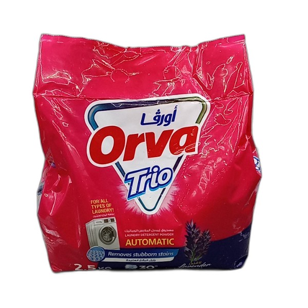 ORVA TRIO WASHING POWDER 2.5KG