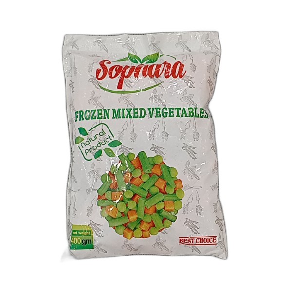 SOPHARA CARROT&PEAS 400G