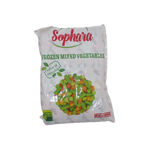 SOPHARA MIXED VEG/CARROT&PEAS 400G.