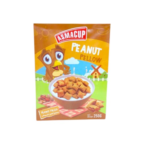 ASMACUP PEANUT PILLOW CEREAL 250G