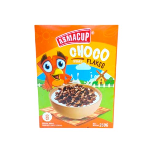 ASMACUP CHOCO FLAKES CEREAL 250G