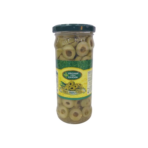 VIRGINIA GR. GAR. OLIVES SLICED 340G
