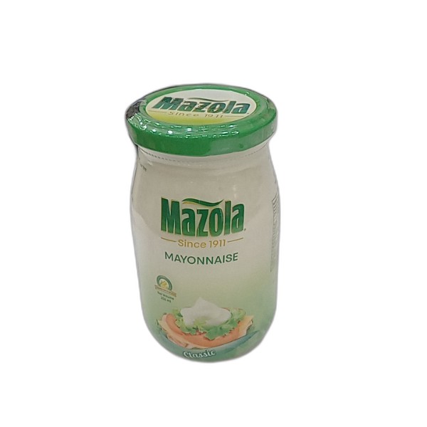 MAZOLA MAYONNAISE GLASS  250 ML