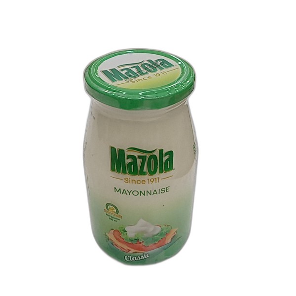 MAZOLA MAYONNAISE GLASS  500 ML