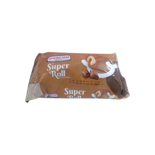 AMERICANA CHOCOLATE SUPER ROLLS 60G
