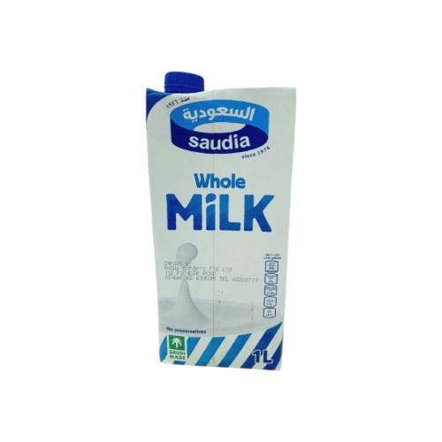 SAUDIA WHOLE MILK 1L