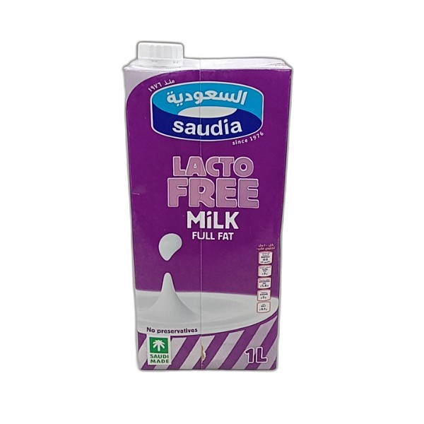 SAUDIA LACTOSE FREE MILK 1L