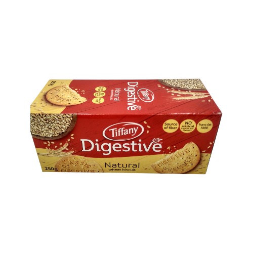 TIFFANY DIGESTIVE BISCUITS 250G