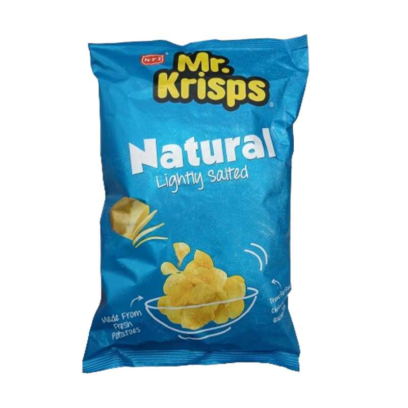 MR KRISPS NATURAL CHIPS 80G