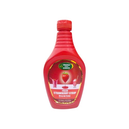 VIRGINIA GR. GAR. STRAWBERRY SYRUP 624ML