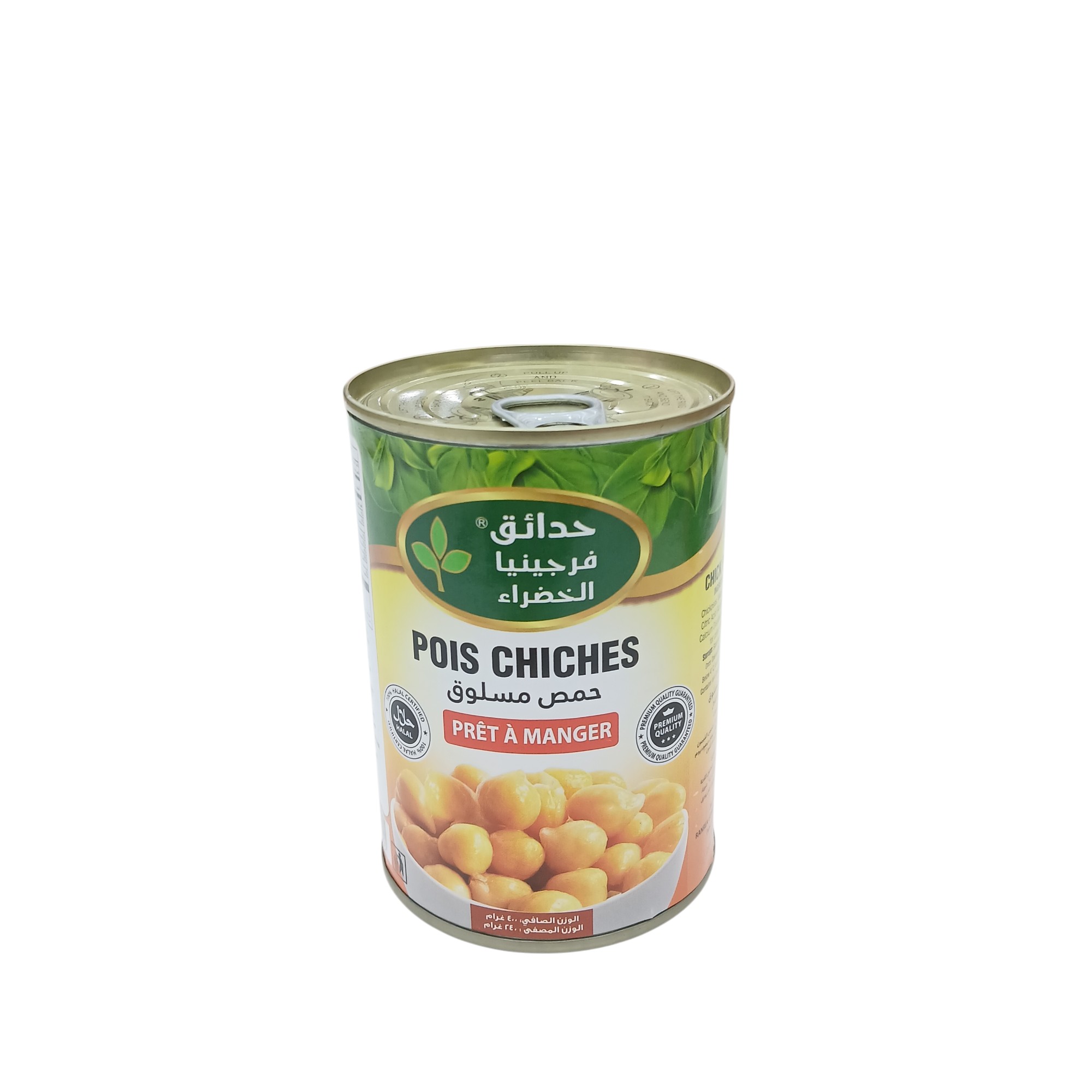 VIRGINIA GR. GAR. CHICK PEAS 400G
