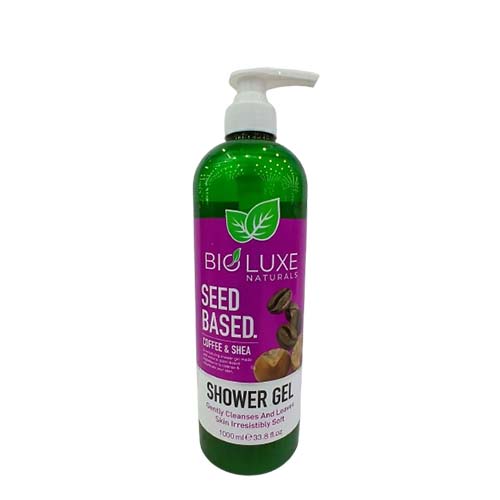BIOLUXE COFFEE SHEA SHOWER GEL 1L