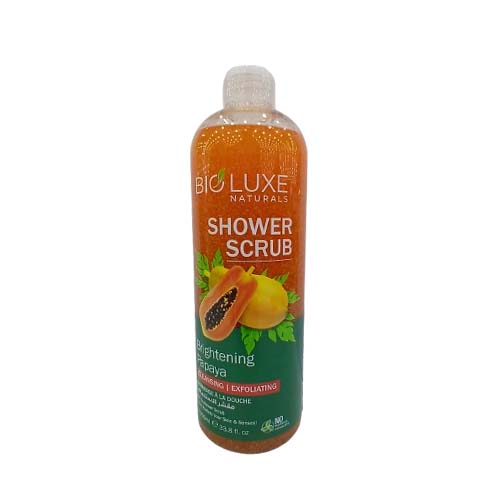 BIOLUXE PAPAYA SHOWER SCRUB 1L