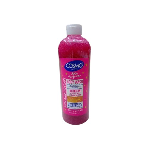 COSMO GLOW WHITE EXFOLIATING BODY WASH SKIN PERFEC