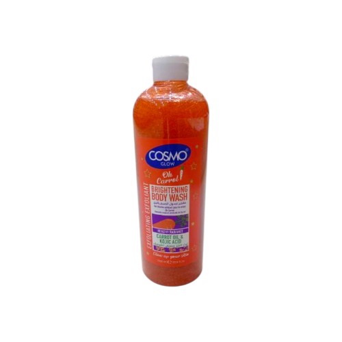COSMO GLOW EXFOLIATING BODY WASH CARROT 1L