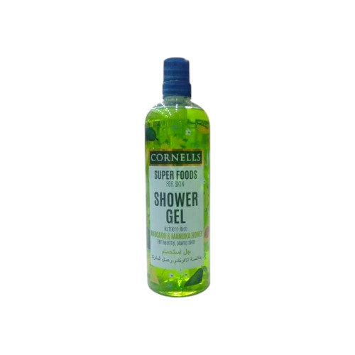 CORNELLS SUPER FOODS SHOWER GEL AVOCADO  HONEY 1L