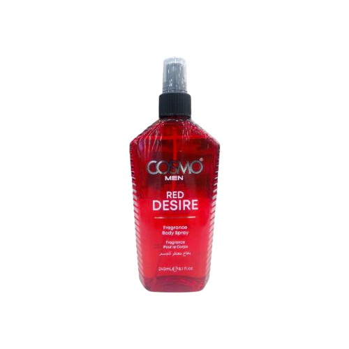 COSMO RED DESIRE 240ML MEN BODY FRAGRANCE SPRAY
