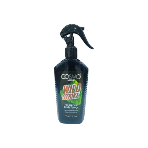 COSMO WILD STRIKE MEN BODY FRAGRANCE SPRAY 240ML(B