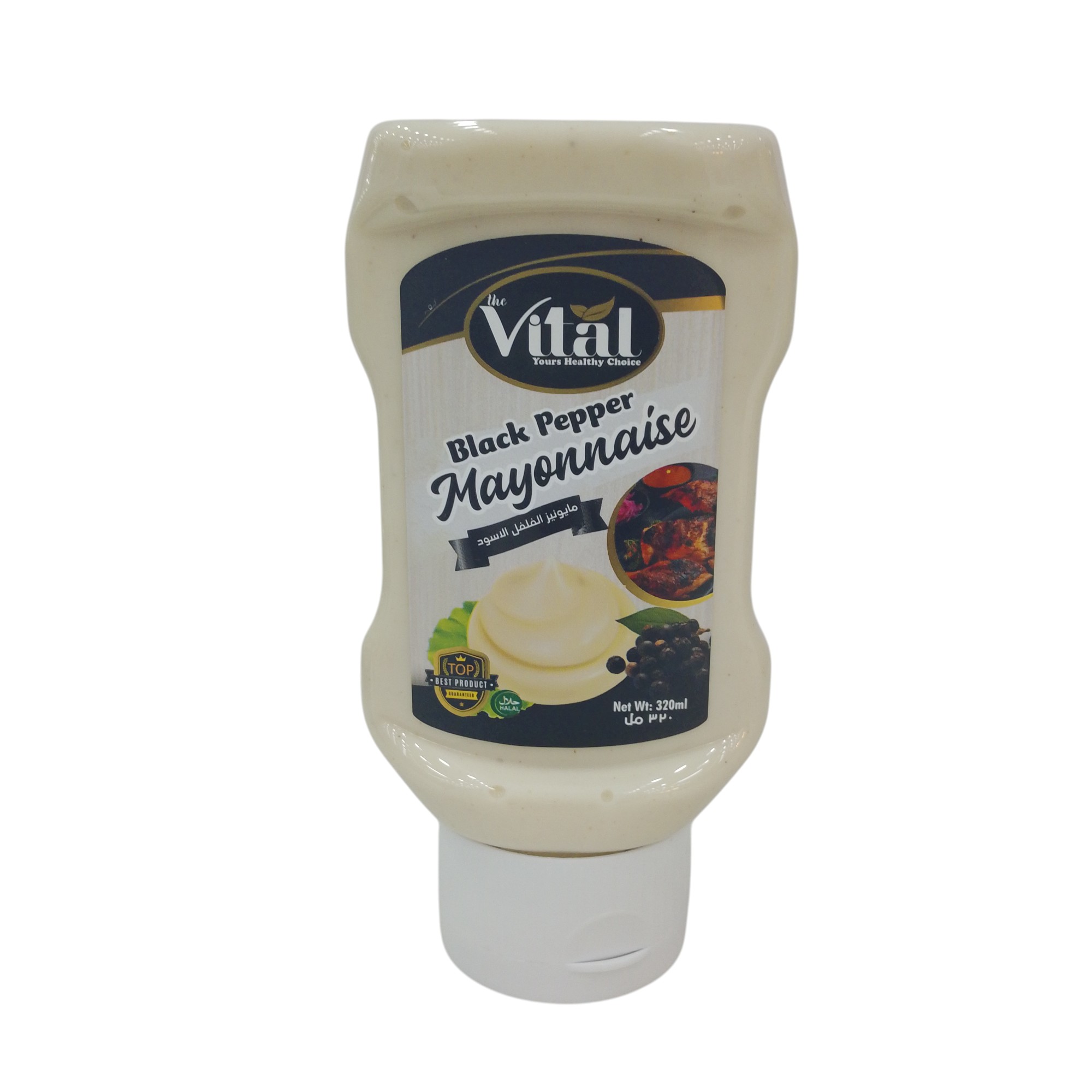 VITAL BLACK PEPPER MAYONNAISE 320ML