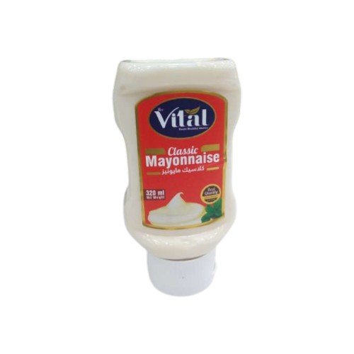 VITAL MAYONNAISE 320G PET TOP DOWN 320G