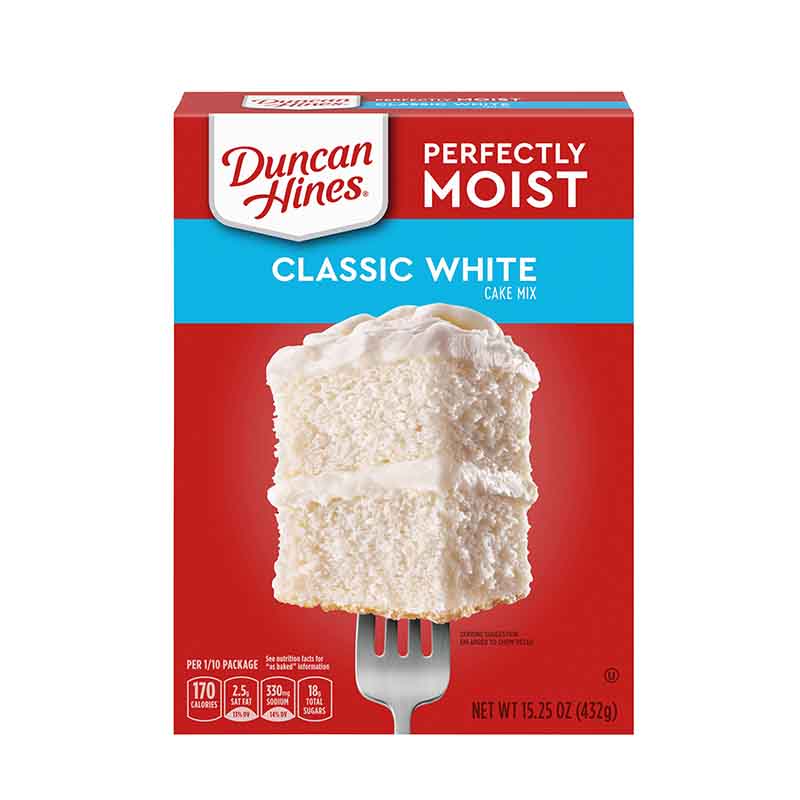 DUNCAN HINES CLASSIC WHITE CAKE