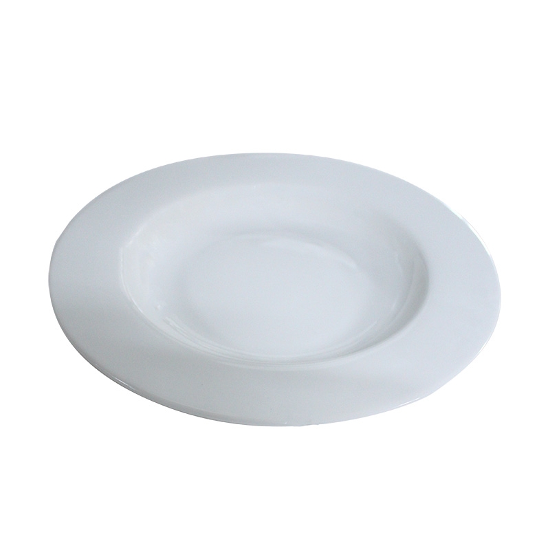 PLATE CERAMIC 30CM ROUND 14-064A WHITE