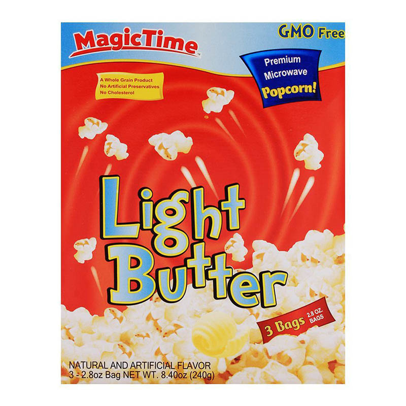 MAGICTIME LIGHT BUTTER POPCORN 240G