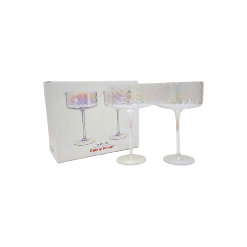 DANNYHOME GLASS CUP SET OF 2