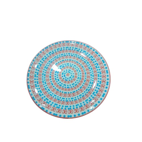 DANNYHOME FLAT PLATE 7.5 INCH MOSAIQUE