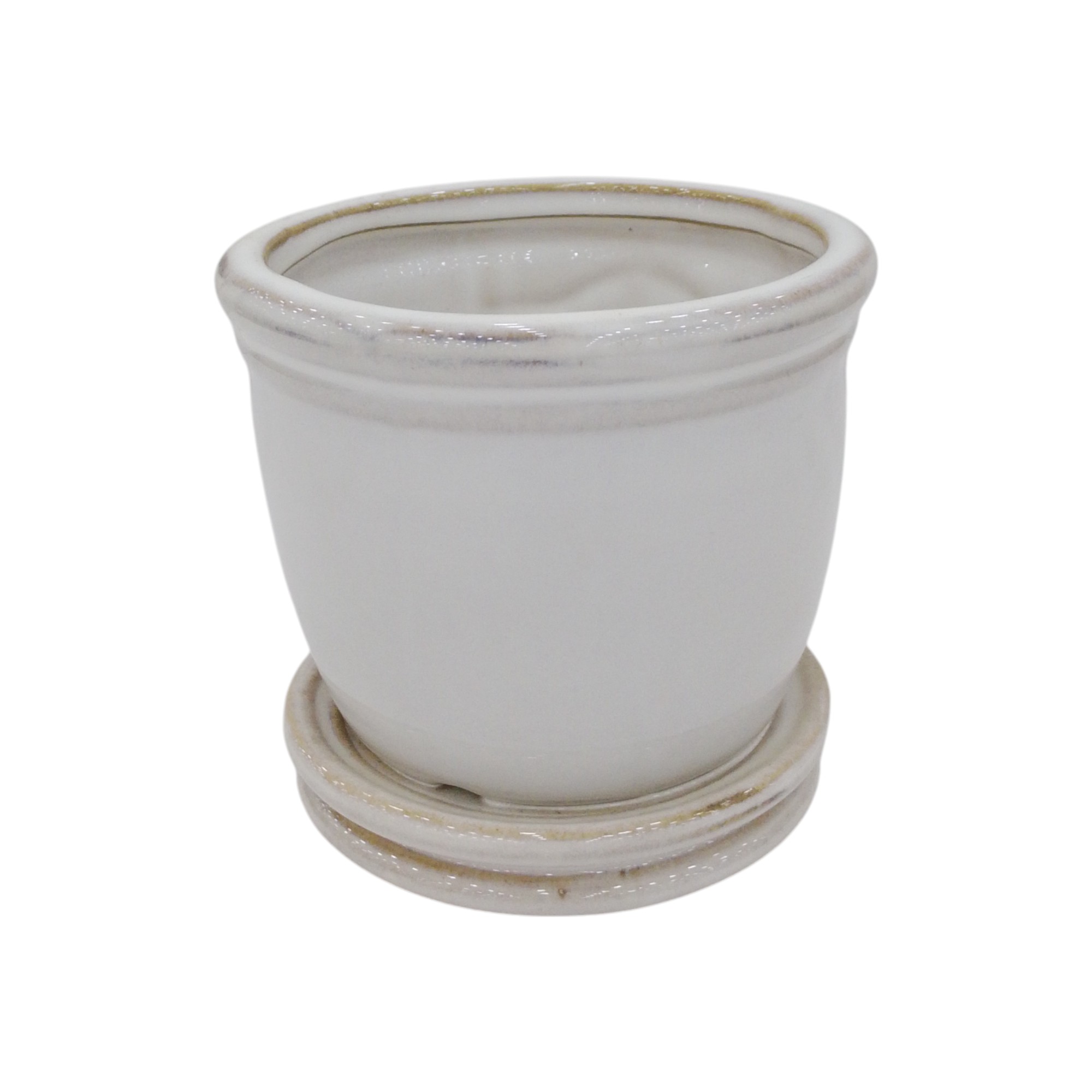 CERAMIC FLOWER POT 10.3X10.1CM