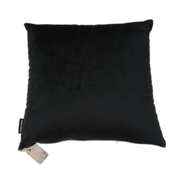 DANNYHOME PILLOW BLACK 50X50CM ZIPPER