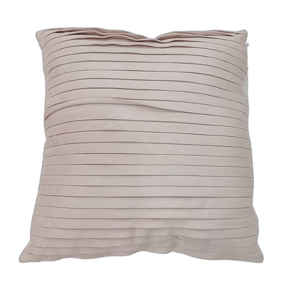 DANNYHOME PILLOW LIGHT PINK 45X45CM HIDDEN ZIPPER