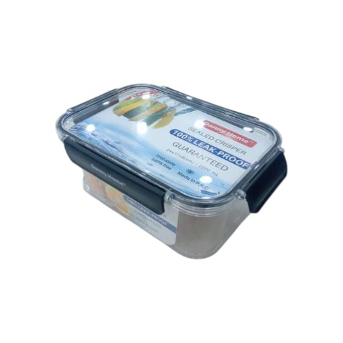 DANNYHOME RECTANGULAR SEALED CRISPER PET 2200ML