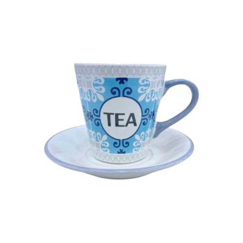 BEST WAY CUP SAUCER 6PCS SET 510G0994