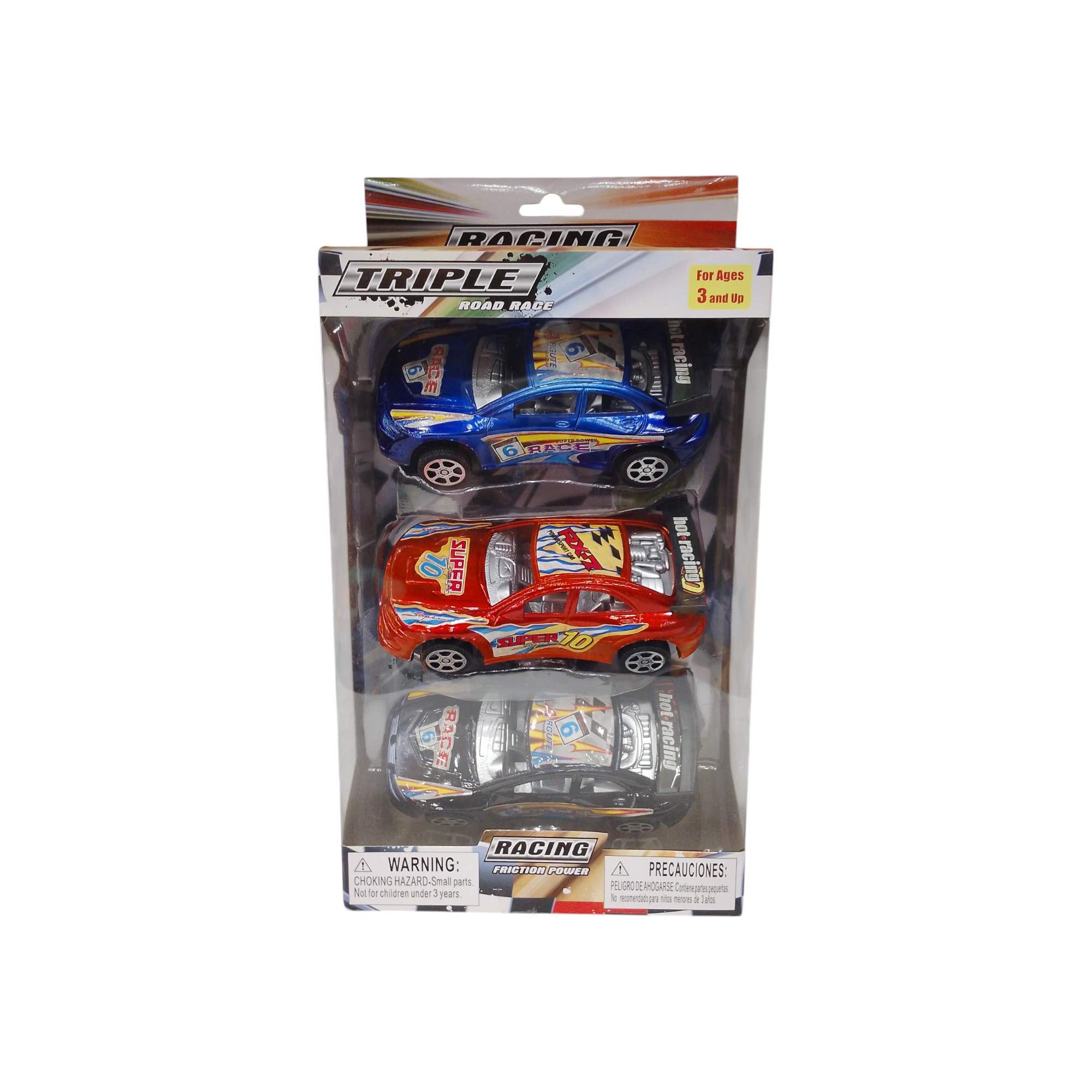 CAR RACING 3PCS FRICTION POWER
