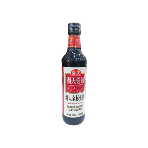 HADAY GOLDEN LABEL LIGHT SOY SAUCE 500ML