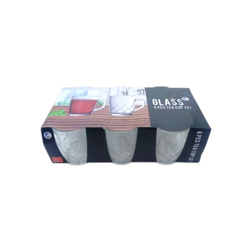TEA CUP 6PCS SET GLASS OCT-Z10.