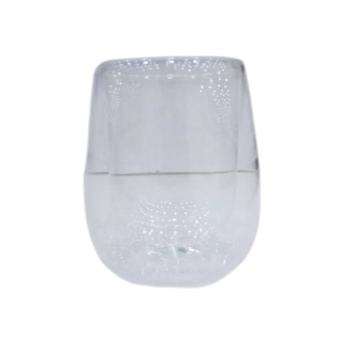 DANNYHOME DOUBLE WALL GLASS CUP 200ML 2PCS