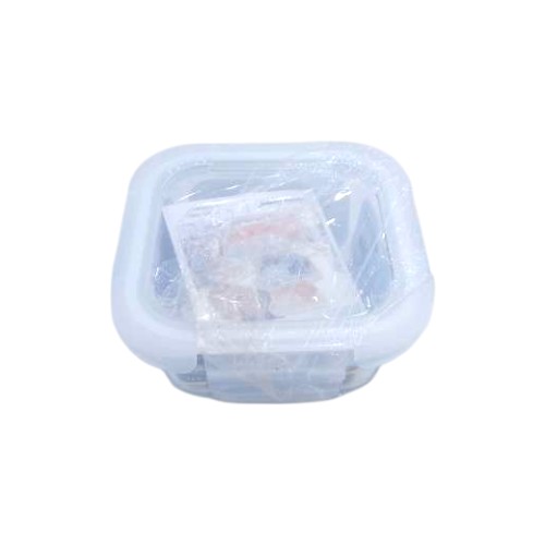 DANNYHOME SQUARE GLASS CRISPER 310ML
