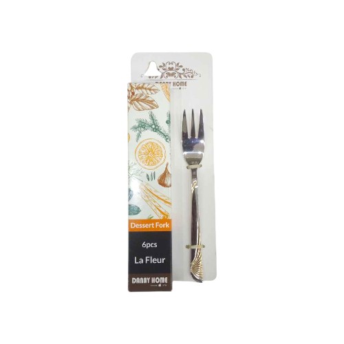 FORK STEEL DANNY HOME 6PCS 2MM S801.