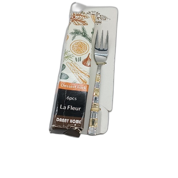 FORK STEEL DANNY HOME 6PCS 2MM S702