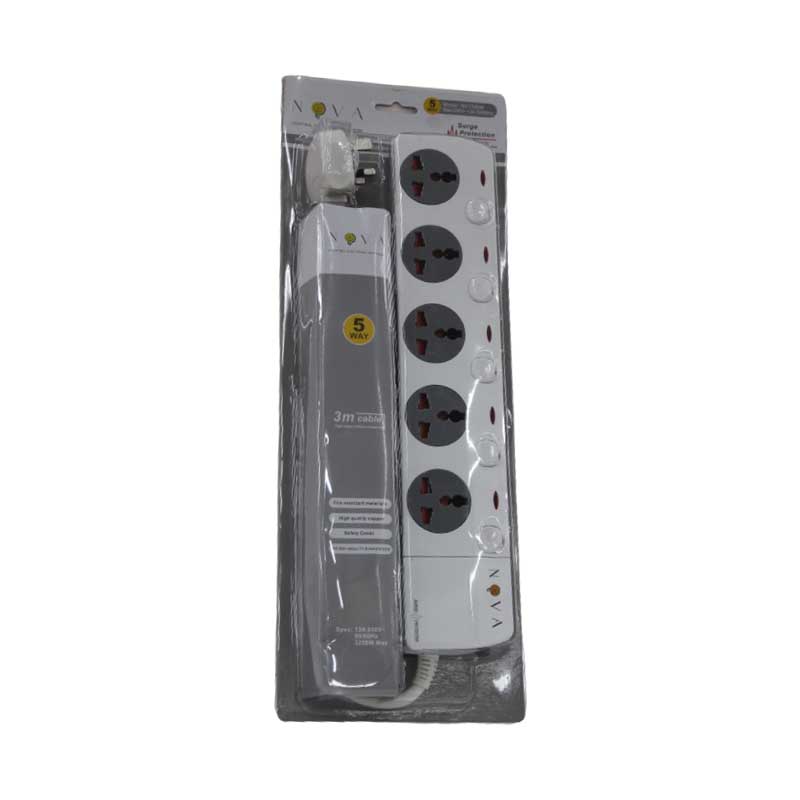 NOVA 5-WAY EXTENSION SOCKET