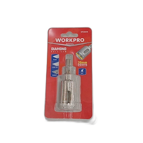 WORKPRO DIAMOND HOLE SAW 20MM W